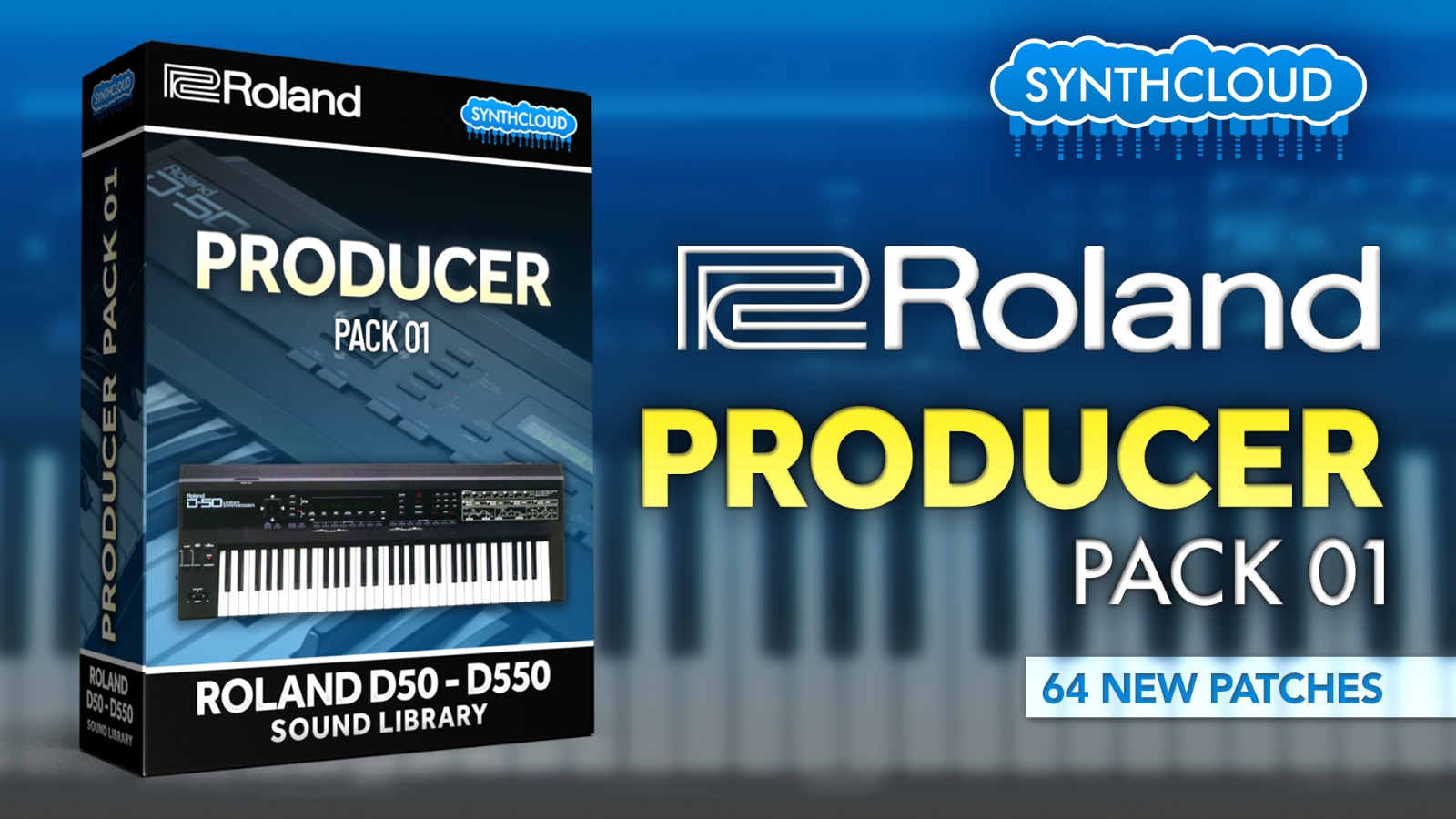 SCL210 - Producer Bank 01 - Roland D-50 | D-550 | Boutique D-05 | VC-1