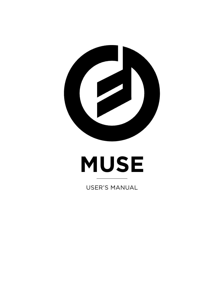 Moog Muse - Synthcloud Libraries - Manual Preview Image